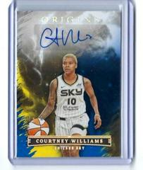 Courtney Williams [Blue] #OA-CWL Basketball Cards 2023 Panini Origins WNBA Autographs Prices