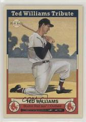 Ted Williams [Red Back] #92 Baseball Cards 2003 Upper Deck Play Ball Prices