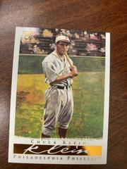 Chuck Klein [Red Socks] Baseball Cards 2003 Topps Gallery HOF Prices