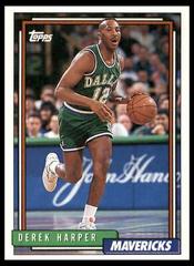 Derek Harper #93 Basketball Cards 1992 Topps Prices