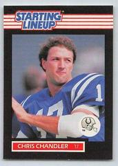 Chris Chandler Football Cards 1989 Kenner Starting Lineup Prices