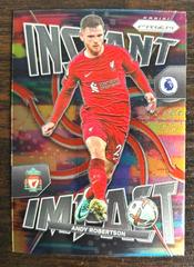 Andy Robertson #33 Soccer Cards 2022 Panini Prizm Premier League Instant Impact Prices