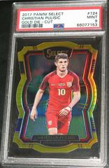 Christian Pulisic [Gold Die Cut] Soccer Cards 2017 Panini Select Prices