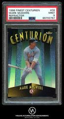 Mark McGwire [Refractor] #C8 Baseball Cards 1998 Finest Centurion Prices