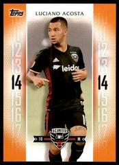 Luciano Acosta [Orange] Soccer Cards 2017 Topps MLS Prices