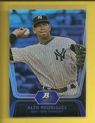 Alex Rodriguez #36 Baseball Cards 2012 Bowman Platinum Prices