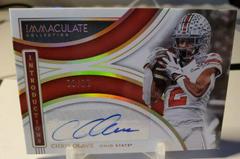 Chris Olave [Gold] #II-COL Football Cards 2022 Panini Immaculate Collegiate Introductions Autographs Prices