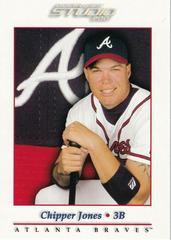 Chipper Jones Baseball Cards 2001 Studio Prices