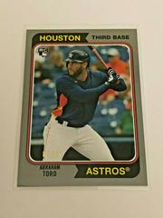 Abraham Toro [Silver] #110 Baseball Cards 2020 Topps Archives Prices