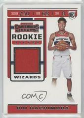 Rui Hachimura #RTS-RHM Basketball Cards 2019 Panini Contenders Rookie Ticket Swatches Prices