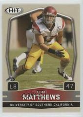 Clay Matthews #47 Football Cards 2009 Sage Hit Prices