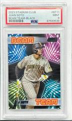 Juan Soto [Black] #BT-11 Baseball Cards 2023 Stadium Club Beam Team Prices