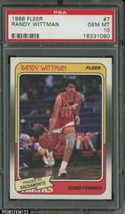 Randy Wittman Basketball Cards 1988 Fleer Prices