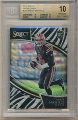 Baker Mayfield [Zebra Prizm] #204 Football Cards 2018 Panini Select Prices