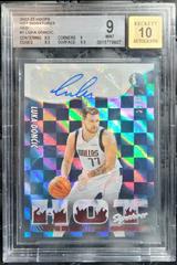 Luka Doncic [Red] #HS-LD Basketball Cards 2022 Panini Hoops Hot Signatures Prices