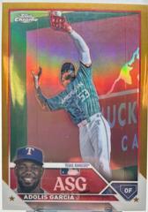 Adolis Garcia [Gold] Baseball Cards 2023 Topps Chrome Update All Star Game Prices