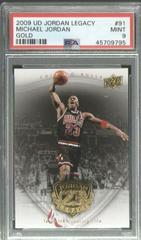 Michael Jordan Gold #91 Basketball Cards 2009 Upper Deck Jordan Legacy Prices