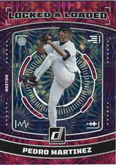 Pedro Martinez [Pink Fireworks] #LL4 Baseball Cards 2023 Panini Donruss Locked and Loaded Prices