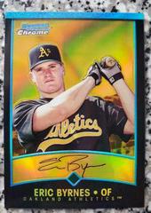 Eric Byrnes [Gold Refractor] #269 Baseball Cards 2001 Bowman Chrome Gold Prices