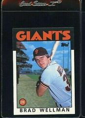 Brad Wellman #41 Baseball Cards 1986 Topps Tiffany Prices