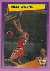 Billy Owens #17 Basketball Cards 1992 Front Row Dream Picks Prices