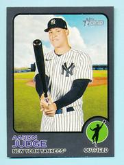 2022 Topps Heritage #44 Aaron Judge New York Yankees Official MLB Baseball  Card in Raw (NM or Better) Condition