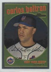 Carlos Beltran #C143 Baseball Cards 2008 Topps Heritage Chrome Prices