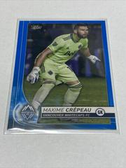 Maxime Crepeau [Blue] Soccer Cards 2020 Topps MLS Prices