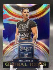 Rhea Ripley [Silver] Wrestling Cards 2023 Panini Select WWE Global Icons Prices