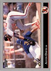 Alvin Davis #168 Baseball Cards 1992 Leaf Prices