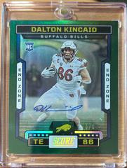 Dalton Kincaid [Signature End Zone] #338 Football Cards 2023 Panini Score Prices
