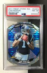 Cam Newton #FARCN Football Cards 2011 Topps Finest Atomic Rookie Refractor Prices
