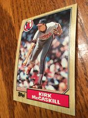 Kirk McCaskill Baseball Cards 1987 Topps Prices