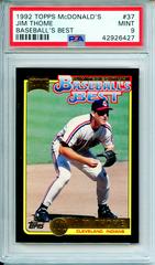 Jim Thome #37 Baseball Cards 1992 Topps McDonald's Baseball's Best Prices