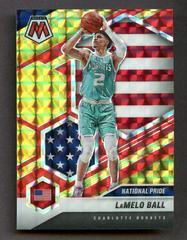LaMelo Ball [Gold Mosaic] Basketball Cards 2020 Panini Mosaic Prices