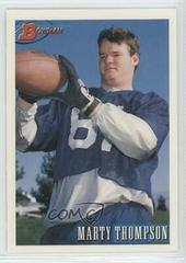 Marty Thompson Football Cards 1993 Bowman Prices