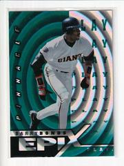 Barry Bonds [Moment Emerald] Baseball Cards 1998 Pinnacle Epix Prices