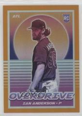 Ian Anderson [Neon Orange] #14 Baseball Cards 2021 Panini Chronicles Overdrive Prices