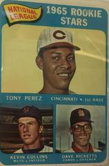 N. L. Rookie Stars [Perez, Collins, Ricketts] Baseball Cards 1965 Topps Prices