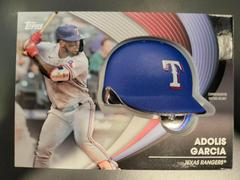 Adolis Garcia #BH-AG Baseball Cards 2022 Topps Batting Helmet Relic Prices