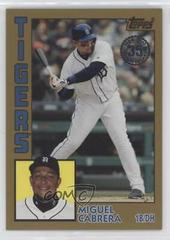 Miguel Cabrera [Gold] #84-6 Baseball Cards 2019 Topps Update 1984 Baseball Prices