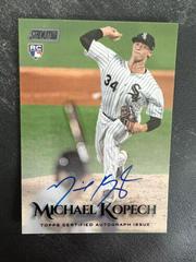 Michael Kopech [Black] #MK Baseball Cards 2019 Stadium Club Autographs Prices