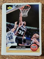 Antoine Carr Basketball Cards 1992 Upper Deck McDonald's Prices