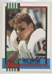 Mike Tomczak #13T Football Cards 1990 Topps Traded Prices