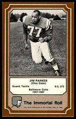 Jim Parker Football Cards 1975 Fleer Hall of Fame Prices