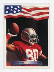 Jerry Rice #152 Football Cards 1992 All World Prices