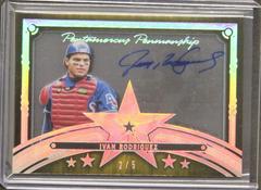 Ivan Rodriguez #PP-IR Baseball Cards 2022 Topps Five Star Pentamerous Penmanship Autographs Prices