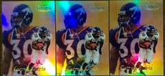 Terrell Davis [Class 3 Black Label] Football Cards 1999 Topps Gold Label Prices