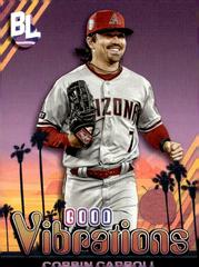 Corbin Carroll #GV-8 Baseball Cards 2024 Topps Big League Baseball Good Vibrations Prices
