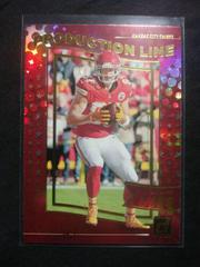 Travis Kelce [Galactic] #PRD-15 Football Cards 2022 Panini Donruss Production Line Prices